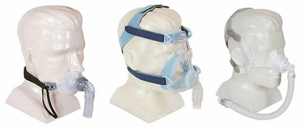 Типы масок для СИПАП-терапии: носовые, рото-носовые, носовые канюли